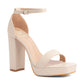 Sandalia Fiesta Mujer Naike Beige Weide