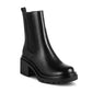 Botin Mujer Clara Negro Weide