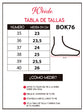 Zapatilla Hope Azul Weide