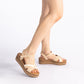 Sandalia Mujer Engracia Beige Weide