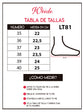 Zapatilla Tonya Negro Weide