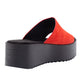 Sandalia Calixta Rojo Weide