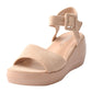 Sandalia  Christine Beige Weide