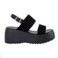 Sandalia Quirusa Negro Weide(STOCK LIMITADO)