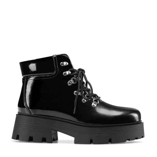 Botin Mujer Motociclista Negro Weide