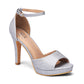 Sandalia Fiesta Mujer Eloísa Plateado Weide
