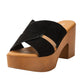 Sandalia Brooker Negro Weide