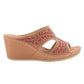 Sandalia Edna Camel Weide