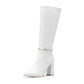 Bota Mujer Elena Blanco Weide