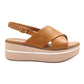 Sandalia Brunilda Camel Weide