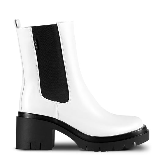 Botin Mujer Clara Blanco Weide