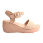 Sandalia  Christine Beige Weide