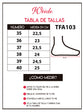 Zapatilla Malva Rosado Weide