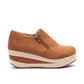 Zapato Sibila Camel Weide