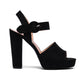 Sandalia Fiesta Mujer Elia Negro Weide