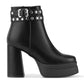 Botin Mujer Estrella Negro Weide