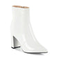 Botin Valentina Blanco Weide