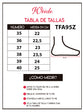 Zapatilla Pari Negro Weide