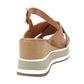 Sandalia Leopoldina Beige Weide