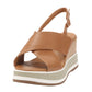 Sandalia Leopoldina Beige Weide